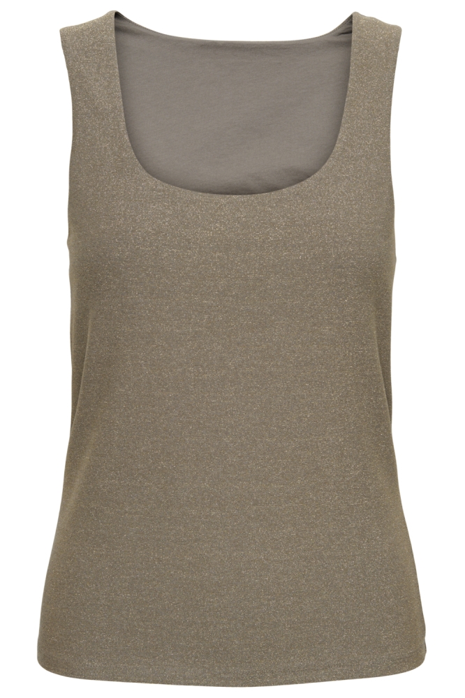ONLEA GLITTER S/L 2-WAYS TOP JRS NO 15356494 Falcon/Gold glitt
